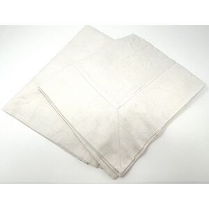 Banana Republic Home Cotton Cashmere Silk King Shams Set Of 2 Wide Flange NWOT
